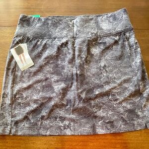 CLOUDVEIL Skort, Size XL, Grey Pattern